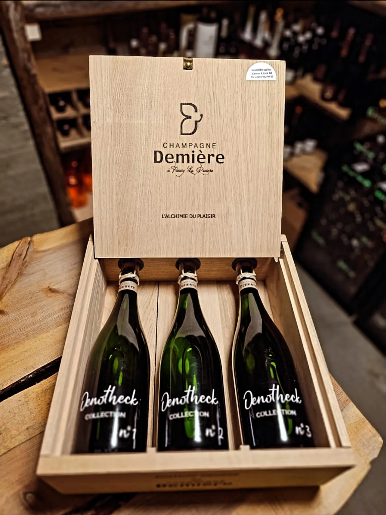 🌷EXKLUSIV PROVNING!🌷
Kom och prova Demières exklusiva box tillsammans med oss. Ett fåtal boxar produceras av dessa djupa och mogna champagner. 

Vi testar också två ytterligare flaskor men vilka det är tänker vi inte berätta i förväg 🤩

🫥När? 2 maj, 17.00. 
🫥Vad kostar det? 1450 kr/pp. 
🫥Var bokar jag? På info@canvasandcork.se

Välkommen!