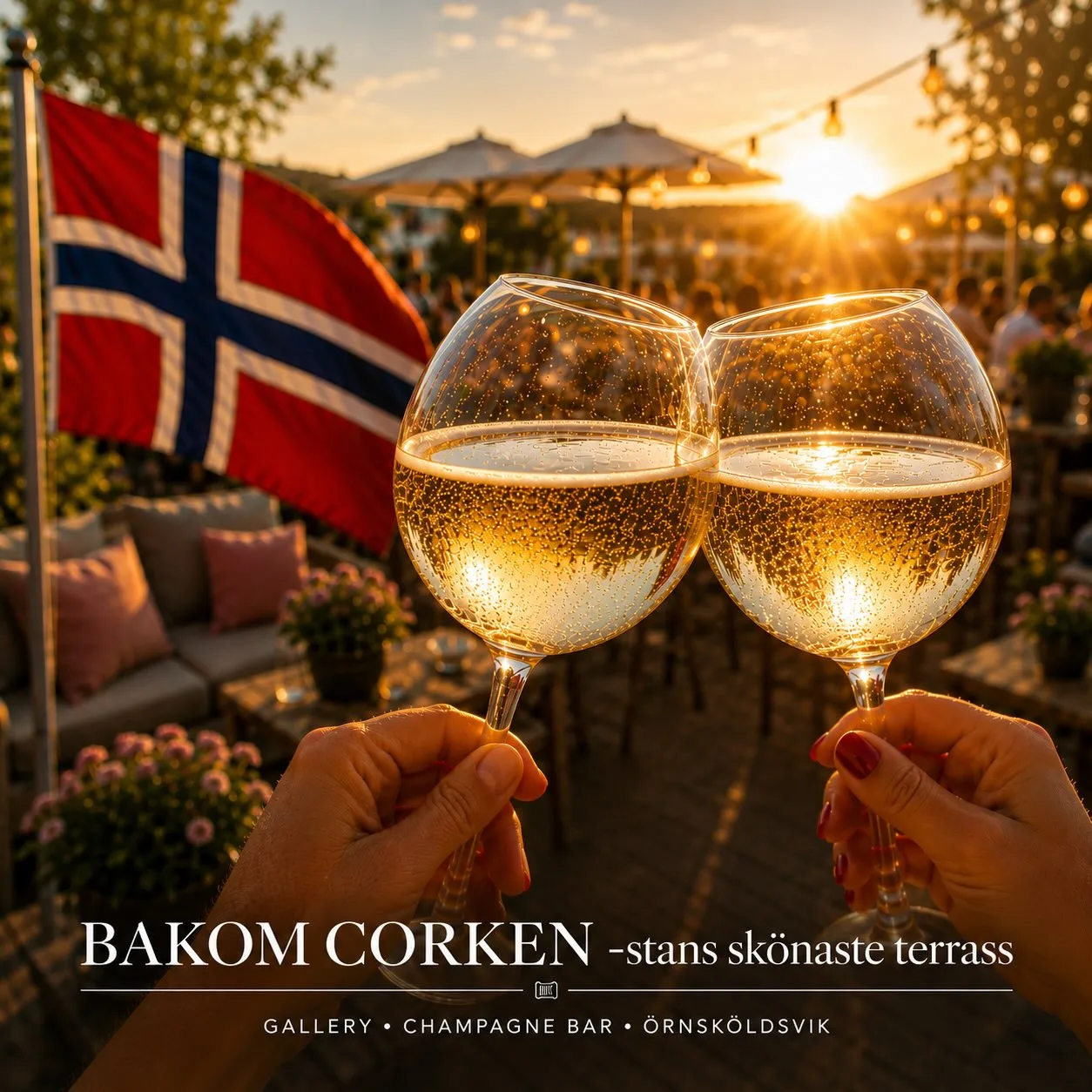 Kom och ladda upp inför 🇳🇴-matchen med oss!

Perra & Macke roddar barerna och peppar inför denna nagelbitare. 

Öppet 14-23. 

Välkommen ☀️🥂